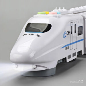 Electric Train Toy Simulation High Speed Railway Harmony Train Model Educational Toys For Boys Girls Gifts extra large size 98cm