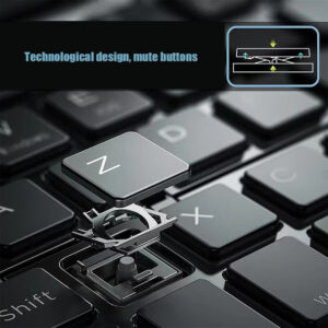 Foldable Keyboard Rechargeable 67 Keys Keyboard Portable Wireless Office Keyboard Compatible For Windows Android IOS White