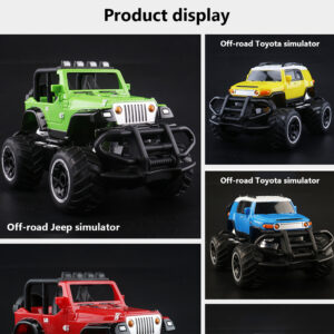 Remote Control Car 4CH Remote Control Off-road Vehicle Model Toys Birthday Gifts For Boys Girls Aged 3+ red