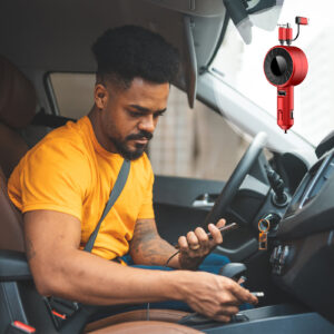 Retractable Car Charger 3 In 1 Fast Charge Cord Stretchable Cable Adapter Car Charger Adapter For Most Cars Phones black