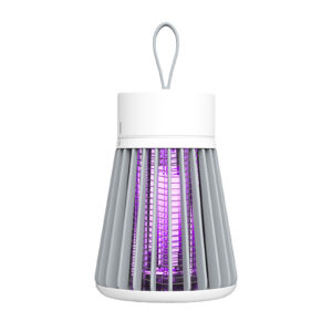 USB Bug Zapper Lamp 1200mA Electronic Mosquito Zapper Light Portable Fly Trap Camping Light For Outdoor Indoor pink english