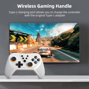 T37 Game Console Wireless Handheld Controllers Video Game Stick Compatible For Switch/Lite/OLED Console green