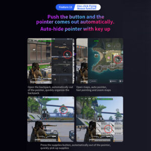 Gaming Keyword Mouse Adapter Plug Play Game Consoles Accessories Keyboard Mouse Converter Compatible For Android IOS System Black