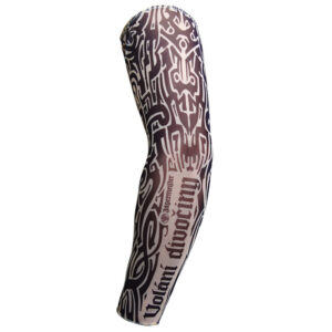 Men Women Tattoo Sleeves Outdoor Sunproof Cool Temporary Sunscreen Arm Sleeves For Outsoor Cycling Running Driving Sports TS-77 One size fits all (L)