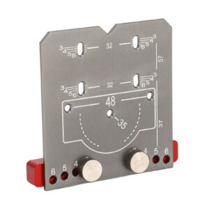 35mm Hinge Hole Drill Guide, 3 In 1 Aluminum Alloy Hinge Hole Locator, Multi-Functional Punching Fixer, Woodworking Drilling Locator For DIY Enthusiasts Carpenter Combination 1