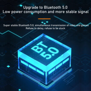 Portable Wireless Speaker Micro TF Card Player RGB Luminous Mini Surround Sound Bass Speaker For Home Outdoor pink