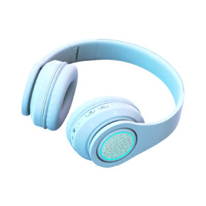 Wireless Noise Canceling Headset Lighting Stereo Headphones Over Ear Gaming Headphones For Computer Smart Phones black