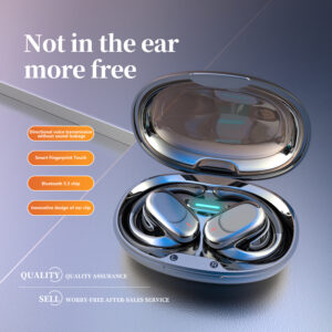 JM05 Open Ear Headphones Air Conduction Headphones Wireless Earphones with Charging Case