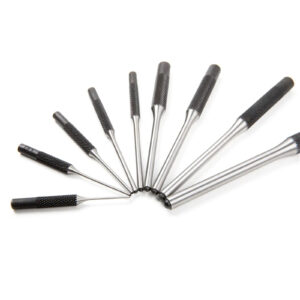 9pcs Roll Pin Punch Set Punch Tool With Portable Bag Spherical Tip Removing Repair Tools Pin Punch Set For Watch Repair Automotive Jewelry 9-piece set sale