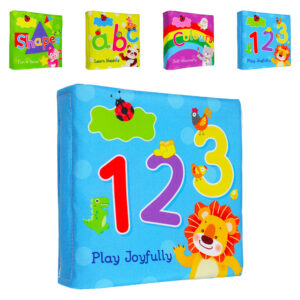 Baby Cloth Book Infant Children Early Learning Educational Puzzle Books Toys Baby Soft Activity Book, My First Word Book, Best Cloth Book Know the numbers