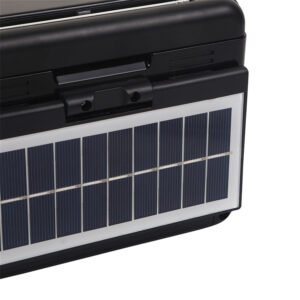 EC-2110BTS Portable Radio AM FM SW Solar Powered Pocket Radio Best Reception For Emergency Hurricane Running Walking black