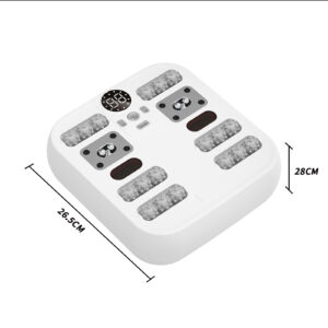 Heated Foot Warmer, Electric Feet Massager Machine Hot Compress Massage for Pain Relief