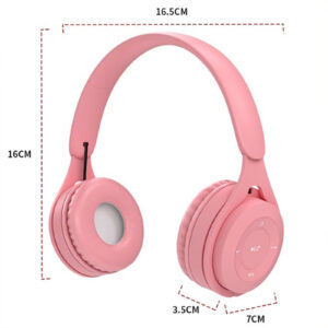 Y08 Wireless Headset Over-Ear Stereo Deep Bass Earphones Longer Playtime Headphones For Smart Phone Laptop Tablet black