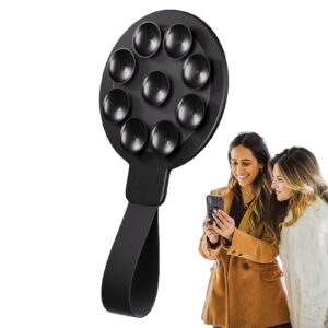 Magnetic Cell Phone Holder Suction Cup Phone Wall/Mirror Mount Universal Cell Phone Stand For All Mobile Phones silver