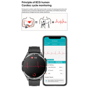 MT300 Smart Watches for Men Women Waterproof Smartwatch ECG Blood Glucose Monitoring
