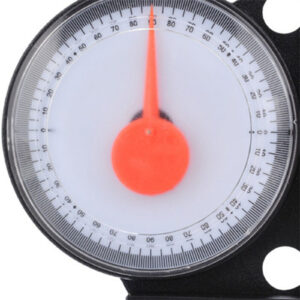 Slope Inclinometer, Multifunctional Angle Finder, Protractor Level Meter, Clinometer Slope Angle Meter, Mini Inclinometer Measurement Tools black