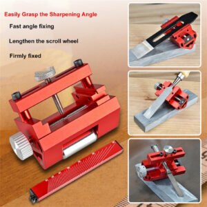 Honing Guide for Chisels and Planes, Fixed Angle Knife Sharpener Tool Fits Clamping